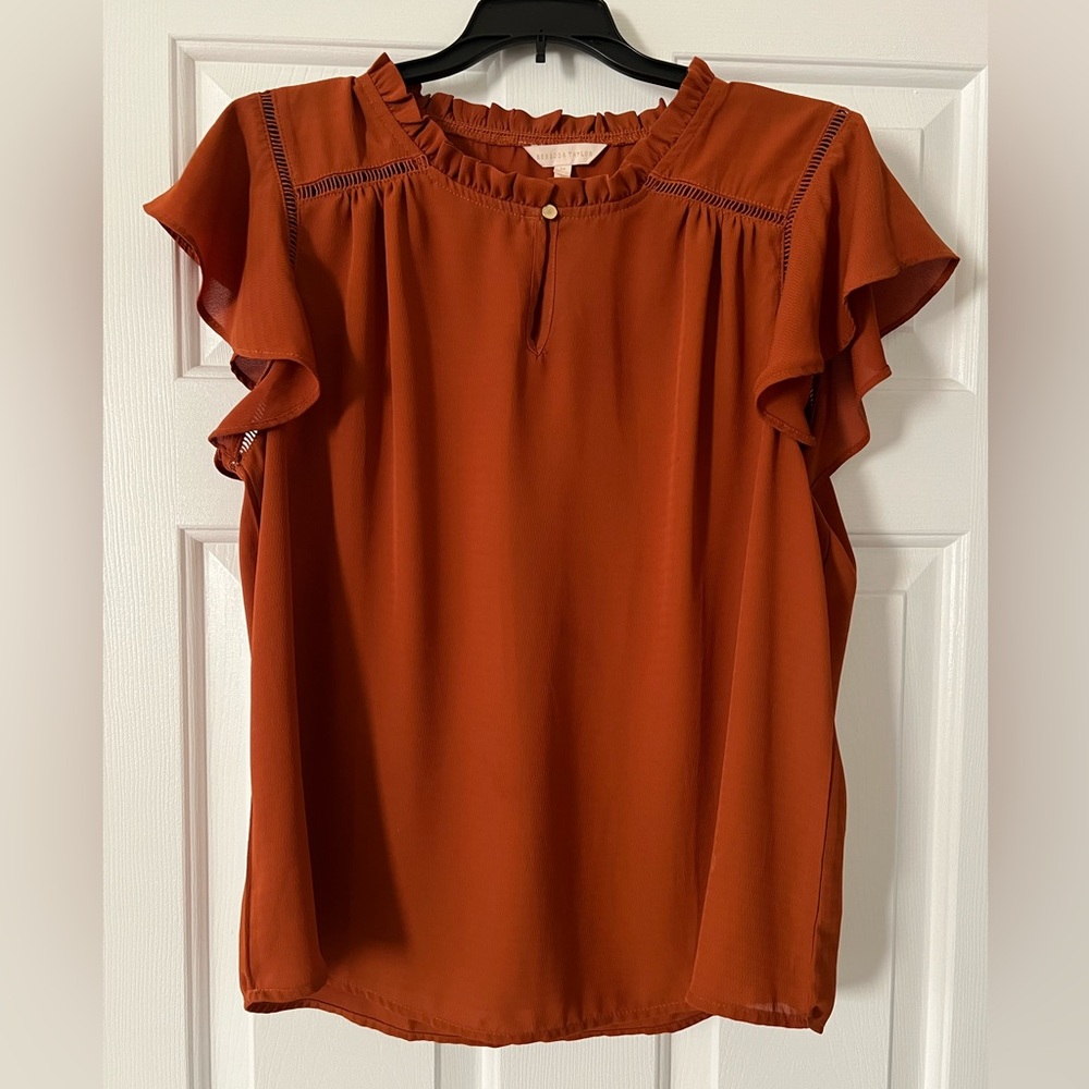 Rebecca Taylor Autumn Colored Top